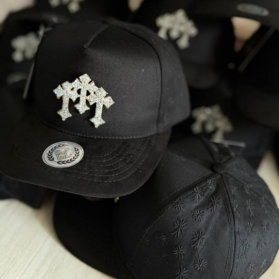 GORRA BELICA CRUZ CROMADA