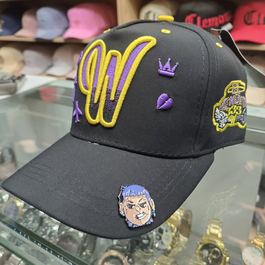 GORRA W NEGRO AMARILLO